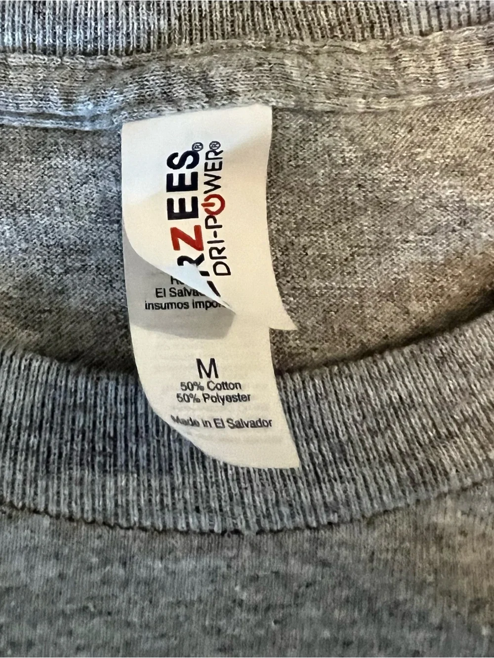 Sterling College Warriors‎ Jerzees Shirt Size Medium Color Grey